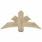 Ekena Millwork Davenport Rough Sawn Timber Gable Bracket, Douglas Fir, 48"W x 22"H x 6"D x 6"F, 11/12 Pitch GBW048X22X0606DAV00RDF - alternate 1